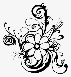 Jasmine Clipart Flowersblack - Flowers Clip Art Black And White Border