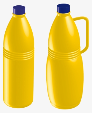 Plastic Bottle Vector Png - Botellas De Plastico Amarillo
