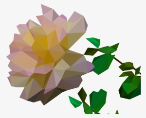 Flower Wallpaper - Origami