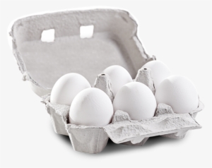 6 Farmer´s Eggs - 6 White Eggs Png