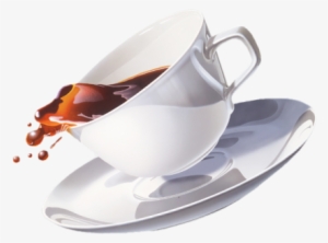 Splash Coffee Cups - Coffee Cup Splash Png
