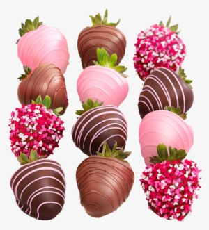 12 Chocolate Covered Strawberries With Shots Valentines