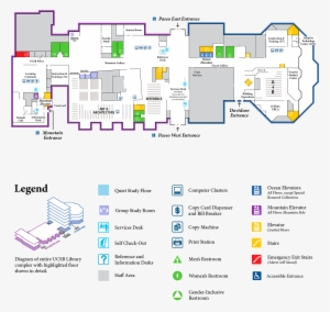 1st Floor Map - Ucsb Library