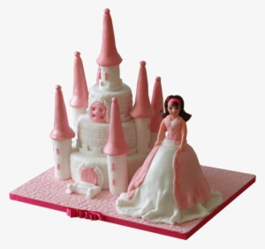 Barbie Castle Birthday Cake - Castle With Barbie Cake