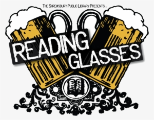 Thumbs Up Reading Glasses Logo - Library