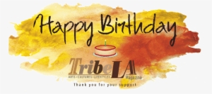 Our First Artful Year Happy Birthday Tribela Magazine - Birthday