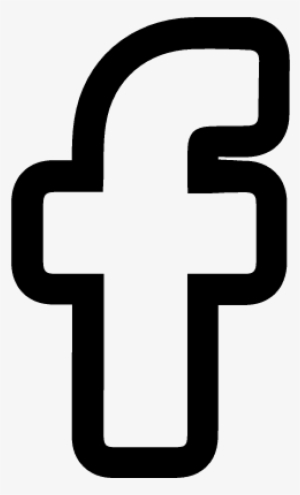 Facebook Social Network Logo Vector - Simbolo De Facebook Blanco