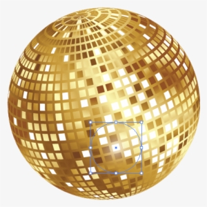 Golden Ball Png High Quality Image - Gold Disco Ball No Background
