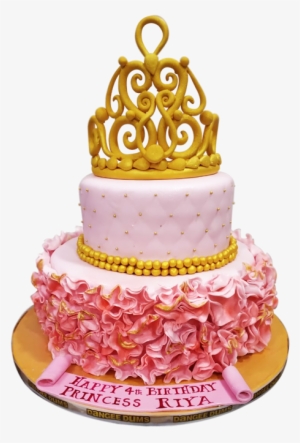 Girl Crown Base Cake - Cake