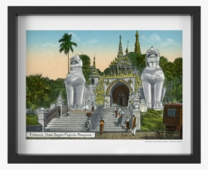 Vintage "majestic Temple " - Yangon