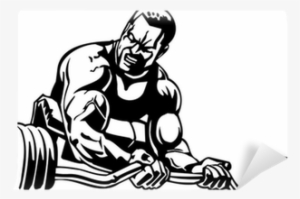 Bodybuilding And Powerlifting - Bodybuilding Stiker