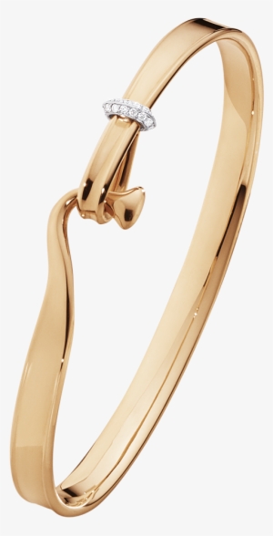 Rose Gold With Brilliant Cut Diamonds - Georg Jensen Bracelet Gold