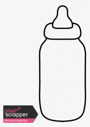 Baby Illustrations Kit - Template For Baby Bottles