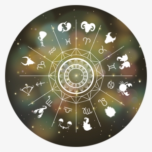 zodiac wheel png transparent