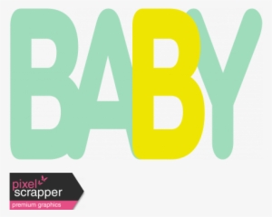 New Day Baby Word Art - Digital Scrapbooking