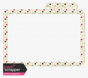 File Folder Frame - Digital Scrapbooking