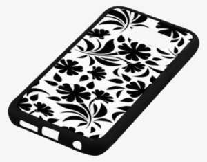 Flower Background Vector Black And White Artsadd D - Samsung Galaxy S6