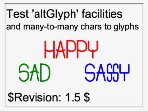 Raster Image Of Text Altglyph 01 B - Doll