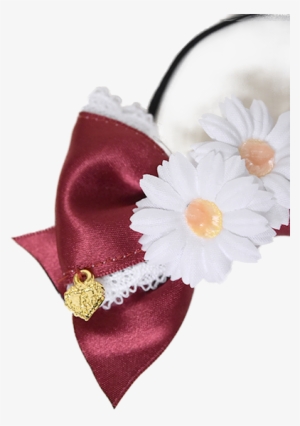 B42ha935 Cheerful Flower Ribbon Hair Band - Daisy