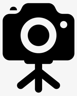 Camera On Tripod Icon - Camera