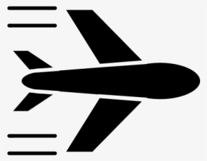 Airplane Flying Vector - Airplane Silhouette