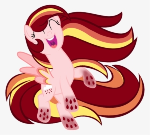 Fanmade Rainbow Power Autumn Hail - Cartoon