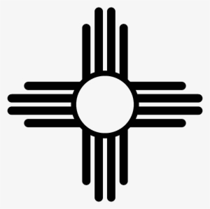 Zia Sun Symbol - Native American Sun Png