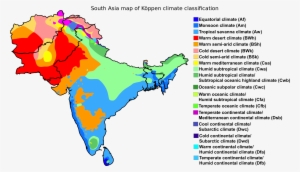 South Asia Map Of Köppen Climate Classification [2760 - Koppen Climate Classification Ecuador