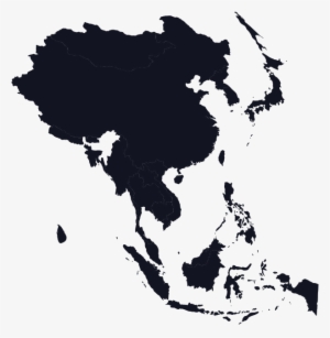 Map Of Americas - Asian Pacific Map Png