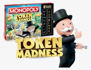 Monopoly Token Madness Game - Hasbro Token Madness Monopoly