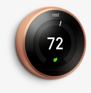 Nest Thermostat-copper - Nest T3007ef Generation 3 Learning Thermostat