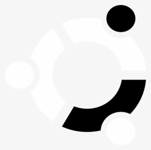 Ubuntu Icon Logo Black And White