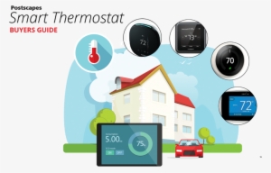 Smart Thermostat Graphic - Vector Graphics