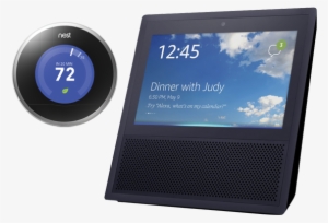 Free Nest Thermostat Or Amazon Echo Show - Amazon Echo Show (black)
