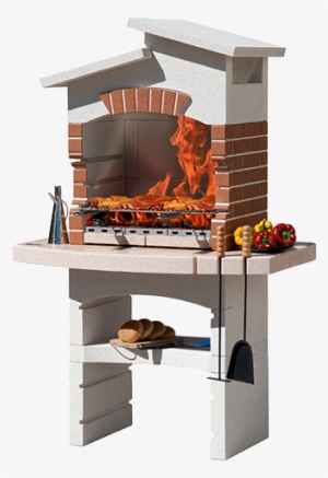 The Model Comprises The York Bbq And 2 Optional Side - Barbecue York Crystal