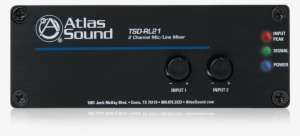 Atlas Sound Tsd-pa122g 12 Watt Stereo Audio Amplifier