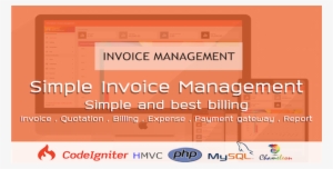Chameleon Invoice Manager - Mysql