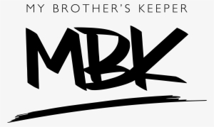 Mbklogo Black - My Brother's Keeper Logo