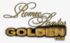 Entradas Romeo Santos En Chile - Logo Golden Tour Romeo Santos