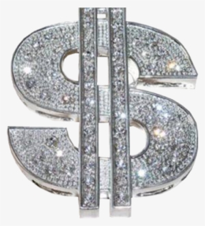 Moneysign Sign Money Symbols Symbol - Silver Dollar Sign Png