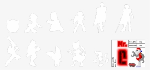 New Challenger Silhouettes - Super Smash Bros Silhouette