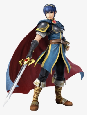 I Do Not Own This Image I Have Used It Only As Reference - Super Smash Bros Wii U Marth