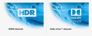 The Logo Will Remain For Several Seconds After The - Hdr10 Dolby Vision