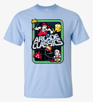 Arcade Classics Pac Man Donkey Kong Mario Space - Dicks Out For Harambe Tshirts