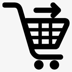 The Icon Is A Shopping Cart That One Might Push In - Checkout Icon