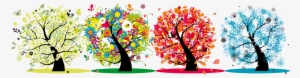 Four Seasons Png Picture - Albero Della Vita Significato