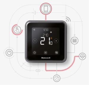 Lyric T6 Series - Honeywell Lyric T6 - Thermostat - Wired
