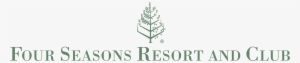 Four Seasons Resorts And Club Logo Png Transparent - Four Seasons Hotel