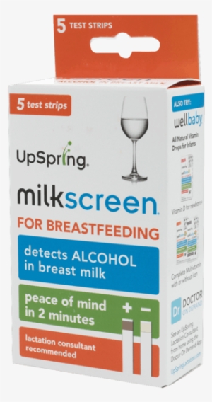 Upspring Milkscreen Alcohol Test Strips