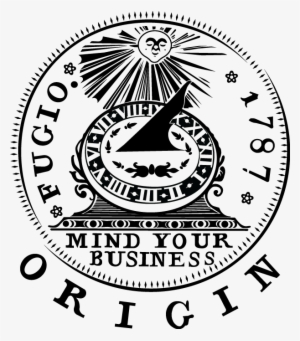 Sticker Design For Origin Colorado Featuring A Digital - Emblem